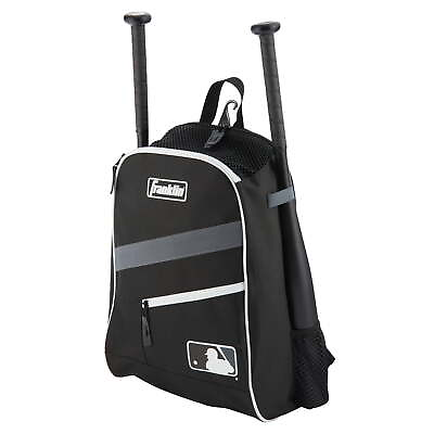 #ad Youth Baseball Backpack Bag Black Gra