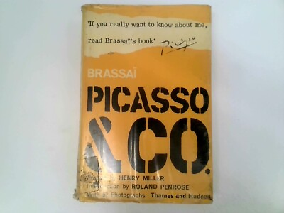 #ad Picasso amp; Co. Brassai 1967T With dust jacket. Thames amp; Hudson Good