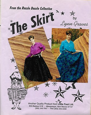 #ad The Skirt Pattern From Razzle Dazzle Collection by Lynn Graves Womens Pattern