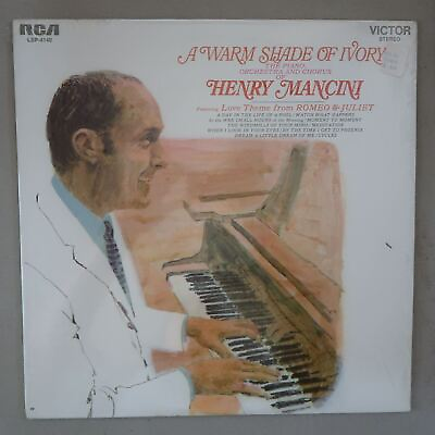#ad Henry Mancini A Warm Shade of Ivory Vinyl LP RCA Exc 52