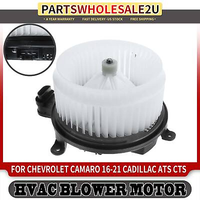 #ad HVAC Blower Motor w Brushless Motor for Chevrolet Camaro 16 21 Cadillac CTS ATS