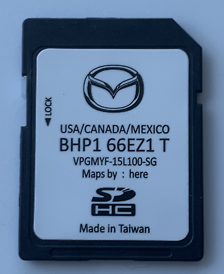 #ad LATEST Navigation SD Card Map For Mazda 3 6 CX 3 CX 5 CX 9 BHP1 66 EZ1T US CA ME