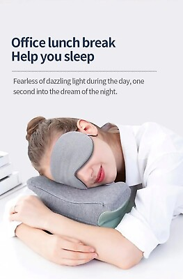 #ad Sleeping Eye Mask Korean Style Ice Silk Warm And Cool Dual Use Adjustable Travel