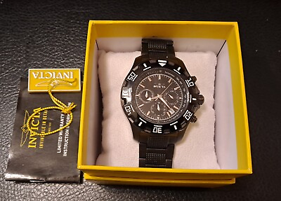 #ad Invicta Gun Metal Stainless St. VD53 Chronograph Watch