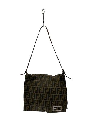 #ad FENDI shoulder bag zucca pattern Brown 225726777009 Used