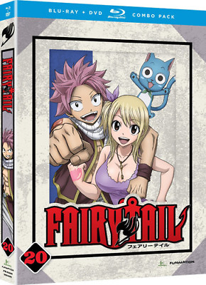 #ad Fairy Tail: Part Twenty New Blu ray With DVD Boxed Set