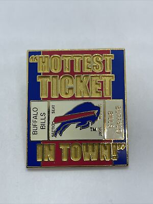 #ad 1999 Hottest Ticket In Town Pin Buffalo Bills