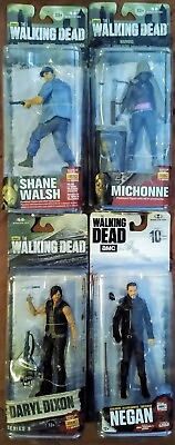 #ad McFarlane The Walking Dead TV Series Figures Shane Michonne Daryl amp; Negan✨NEW✨