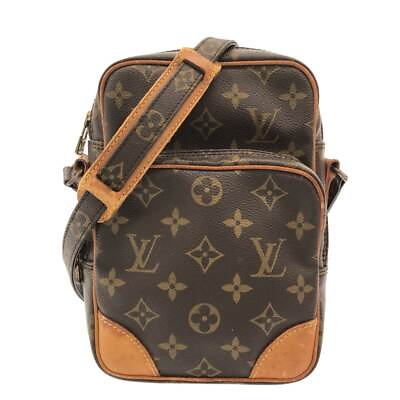 #ad Auth LOUIS VUITTON Amazone M45236 Brown Monogram 873TH Shoulder Bag