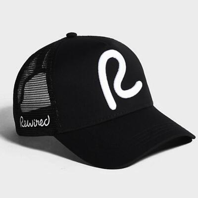 #ad New Rewired Baseball Cap Men Women R Trucker Fashion Adjustable Cotton Hat Black