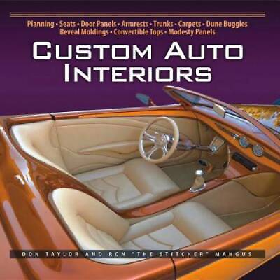 #ad Custom Auto Interiors Paperback By Taylor Don GOOD