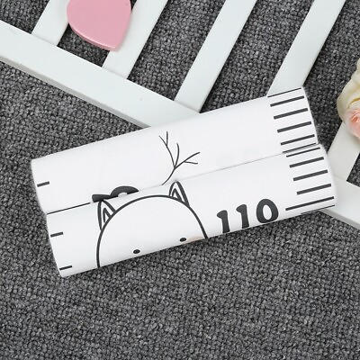#ad Child Height Measure Ruler Wood Wall Height Measure Ruler Child Kids For
