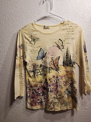 #ad Cactus Womens Butterfly Shirt