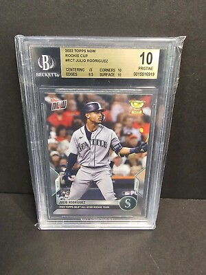 #ad 2022 Topps Now Julio Rodriguez Rookie ALL STAR ROOKIE CUP SP Mariners #RC 7 RC