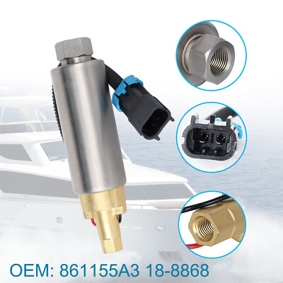 #ad Fuel Pump for Mercury Mercruiser Boat 4.3 5.0 5.7 262 305 350 V6V8 carb 861155A3