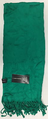 #ad INC Womens Satin Scarf amp; Wrap One Size NWT Precious Emerald