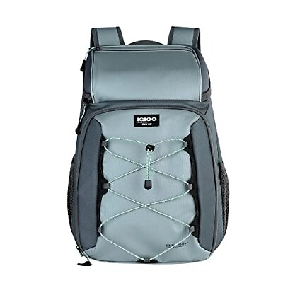 #ad Igloo Gray 30 Can Voyager Backpack