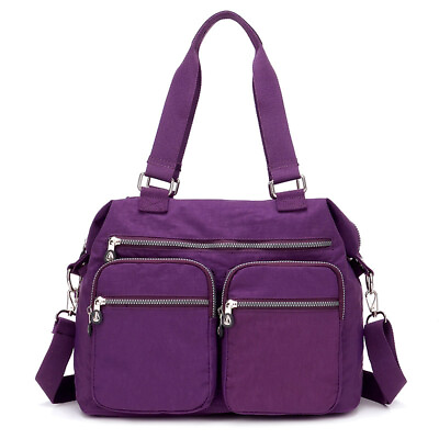 #ad Ladies Waterproof Large Capacity Travel Women Handbag Multi Pockets Tote Bag