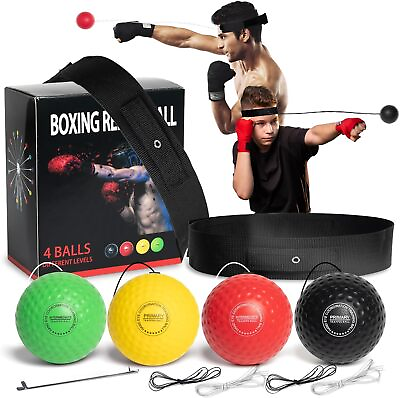 #ad Boxing Ball Family Pack Plus Adjustable Headband4Boxing Ball Suitable Reaction