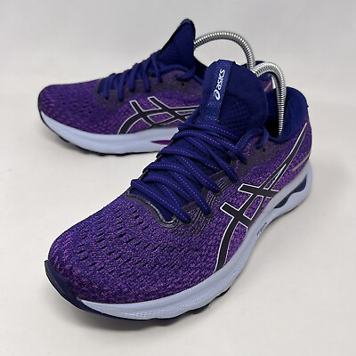 #ad Asics Gel Nimbus 24 Running Shoes Womens Size 8.5 Sneakers Athletic Walking