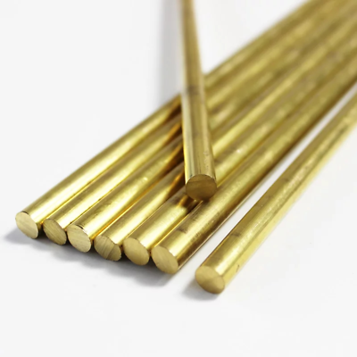 #ad 2Pcs Brass Rod Diameter 6mm Length 300mm alloy metal Round solid bar