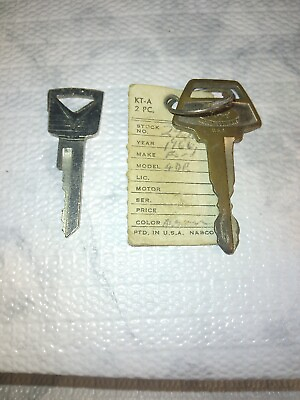 #ad Vintage Ford Keys One From 1966 The Other Is From The Fifties.