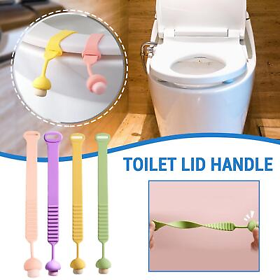 #ad Toilet Lid Lifter Seat Handle Holder Tool Seat Flapper Bath New S0 Prof