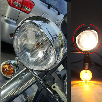 #ad Motorcycle Front Passing Fog Lights For Yamaha Road Star XV 1600 1700 Silverado