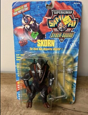#ad New Vintage Skorn Syber Squad Samurai Super Human
