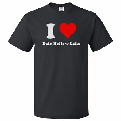 #ad I Love Dale Hollow Lake T shirt I Heart Dale Hollow Lake