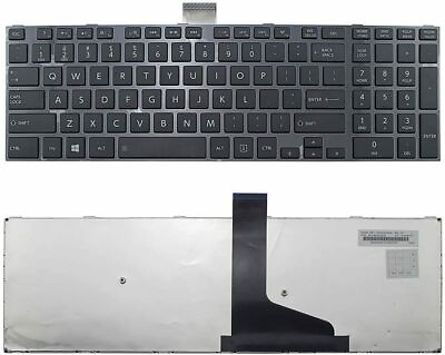 #ad Toshiba Satellite S55 A Series NO Backlit Keyboard MP 12W83USJ528 H000047330