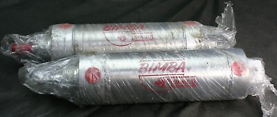 #ad Lot of 2 Bimba 504 DXP Pneumatic Cylinder Double Act 2 1 2quot; Bore 4quot; Stroke NEW