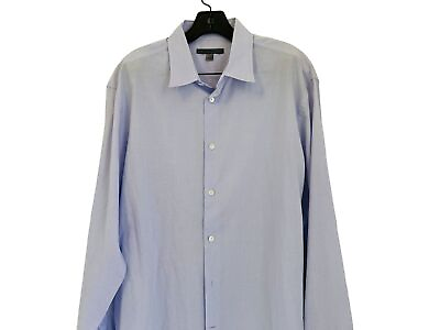 #ad Me#x27;s John Varvatos Large Cotton Dress Shirt in Pale Lavender Purple