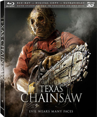 #ad Texas Chainsaw New Blu ray 3D With Blu Ray 3D Digital Copy