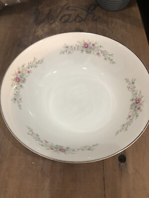 #ad 9quot; round vegetable bowl Florenteen fine china pattern is FloFan