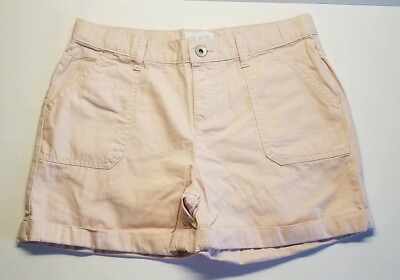 #ad Childrens Place NEW with Tags Girls Pink Tinge Roll Cuff Shorts Size 12