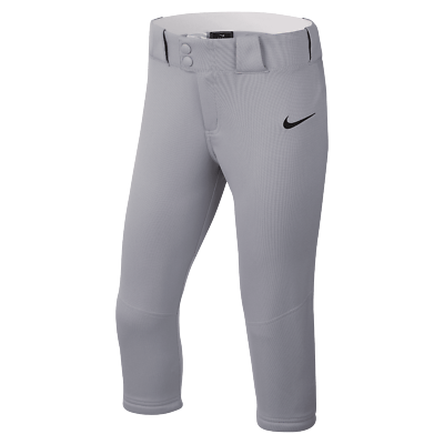 #ad Nike Girls Big Kids Vapor Select Softball Pants GRAY BLACK XL