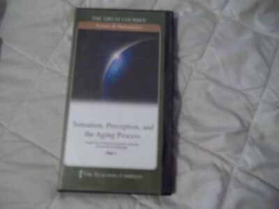 #ad Great Courses SensationPerception and The Aging Process DVD Part 1 of 2