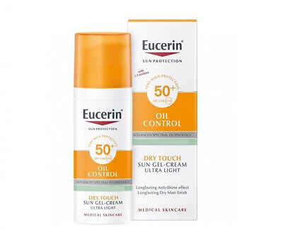 #ad Eucerin Oil Control Sun Gel Cream Dry Touch SPF50 50ml
