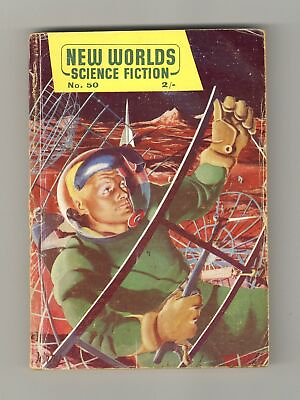 #ad New Worlds Science Fiction Vol. 17 #50 GD 2.0 1956 Low Grade