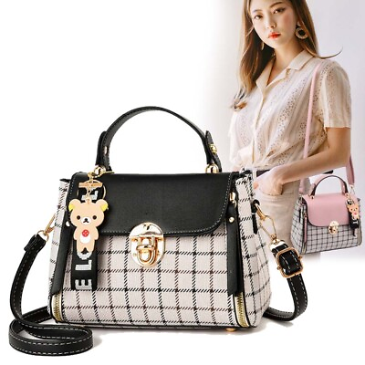 Women Handbags Shoulder Bags Tote Purse Faux Leather Bag Satchel Messenger $26.39