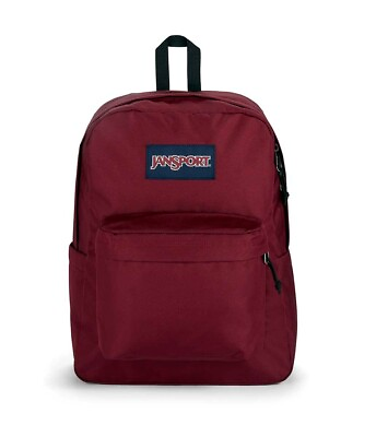 #ad #ad New JanSport Superbreak School Backpack Wine red