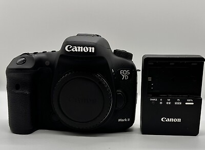 #ad Canon EOS 7D Markⅱ Ⅱ20.2MP Digital SLR Camera Black Used condition excellent