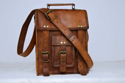 Bag Leather Shoulder Purse Handbag Tote Brown Crossbody Women Messenger Satchel $37.62