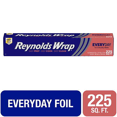 #ad Everyday Strength Aluminum Foil Rolls 225 Square Ft cooking amp; clean up easier
