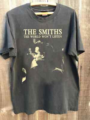 #ad The Smiths tshirt The Smiths The World Won#x27;t Listens graphic Shirt AN30602