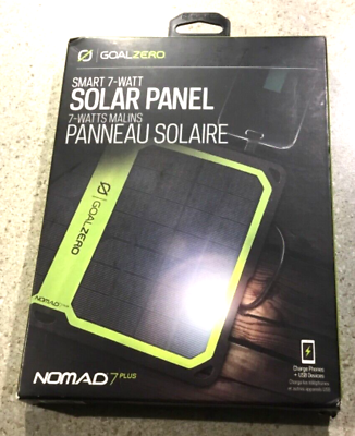 #ad Goal Zero Nomad 7 PLUS Portable Charging Solar Panel # 11806