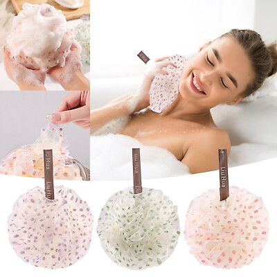 #ad Bath Ball Not Easy To Disperse Super Soft Bath Flower Ball Cute Rubbing Back