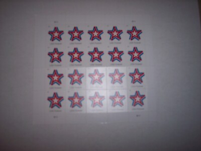 #ad 20 USPS Forever Stamps PATRIOTIC STAR RIBBON Free shipping
