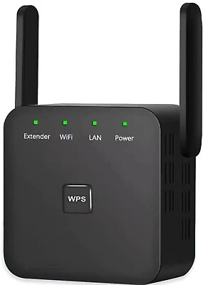 #ad Vraiwofo WiFi Range Extender Signal Range Booster US Plug 300 Mbps WiFi Repeater
